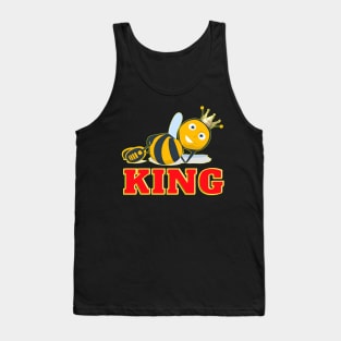 Be King Husband Father Man Boss Tank Top